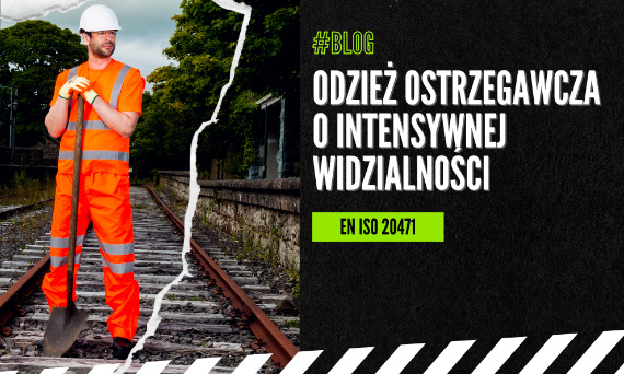 Odzież ostrzegawcza o intensywnej widzialności